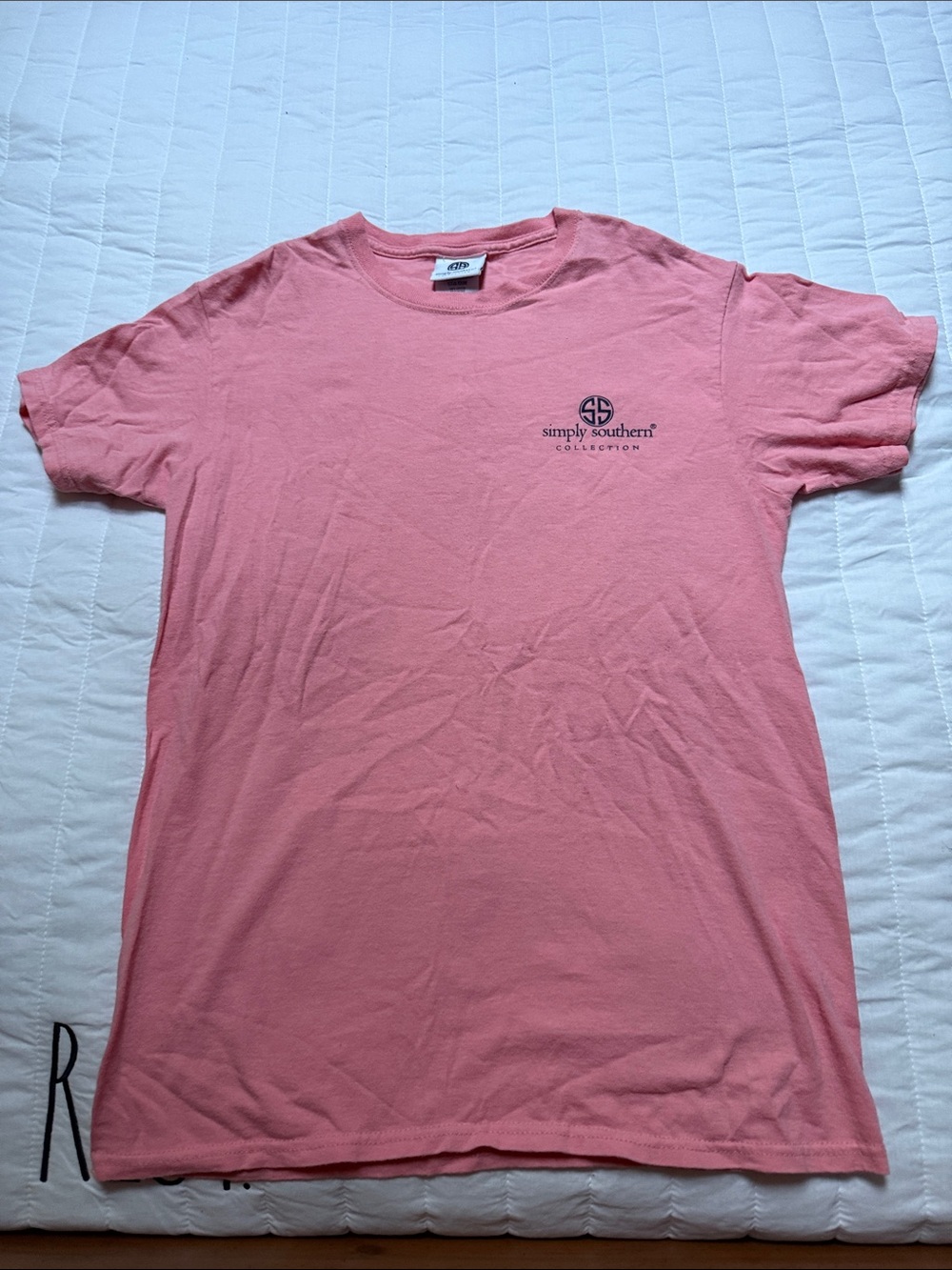 Simply Southern Pink Short-Sleeve Logo Tee
